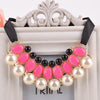 Simulated Bead Pearl Vintage Necklace